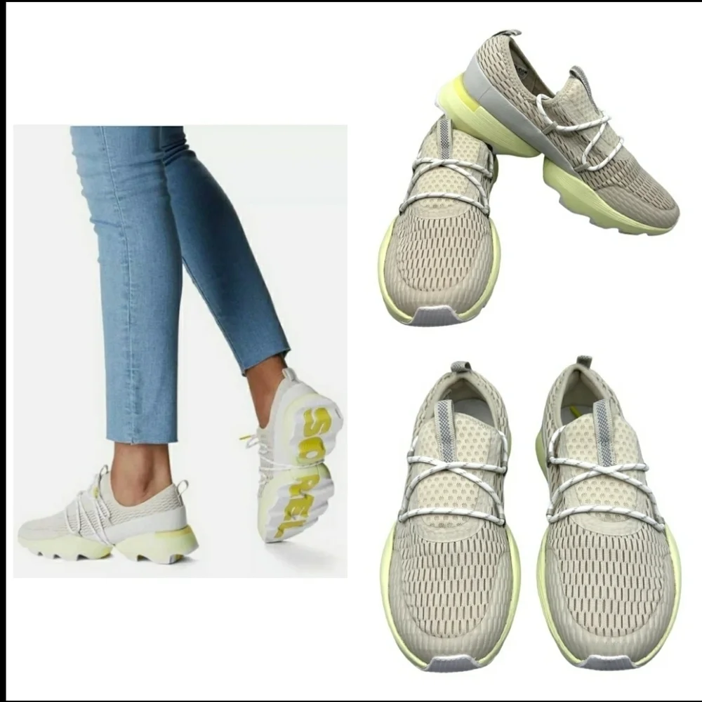 Sorel Trail Barefoot Hiking 6 Knit Mesh Activewear Adventure Sneakers New